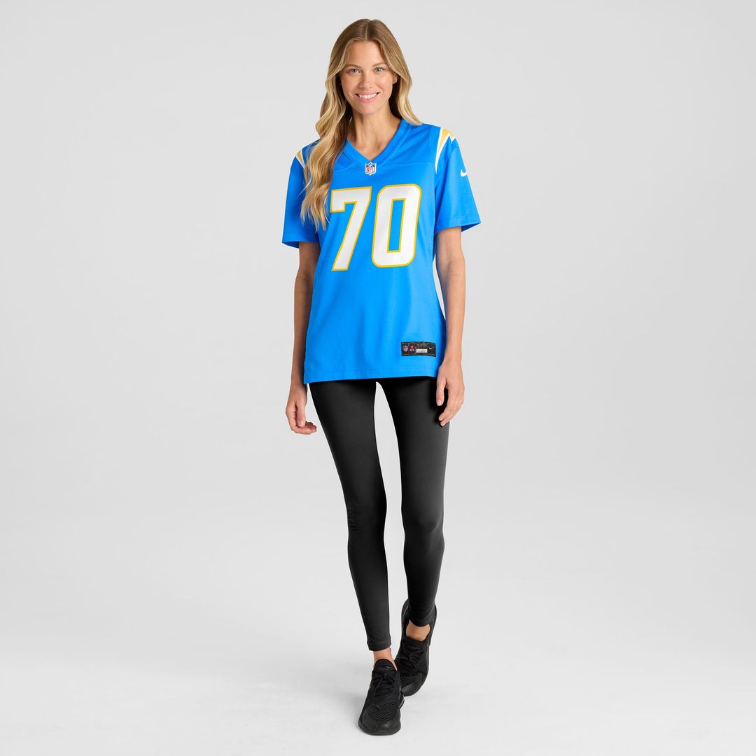 Rashawn Slater Los Angeles Chargers Women's Game Jersey - Powder Blue
