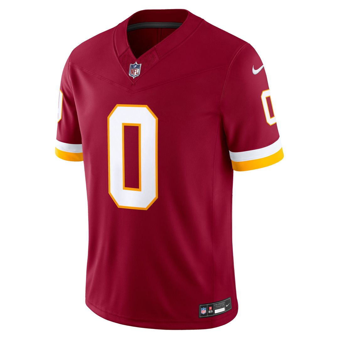 Mike Sainristil Washington Commanders Team Vapor F.U.S.E. Stitched Limited Jersey - Burgundy