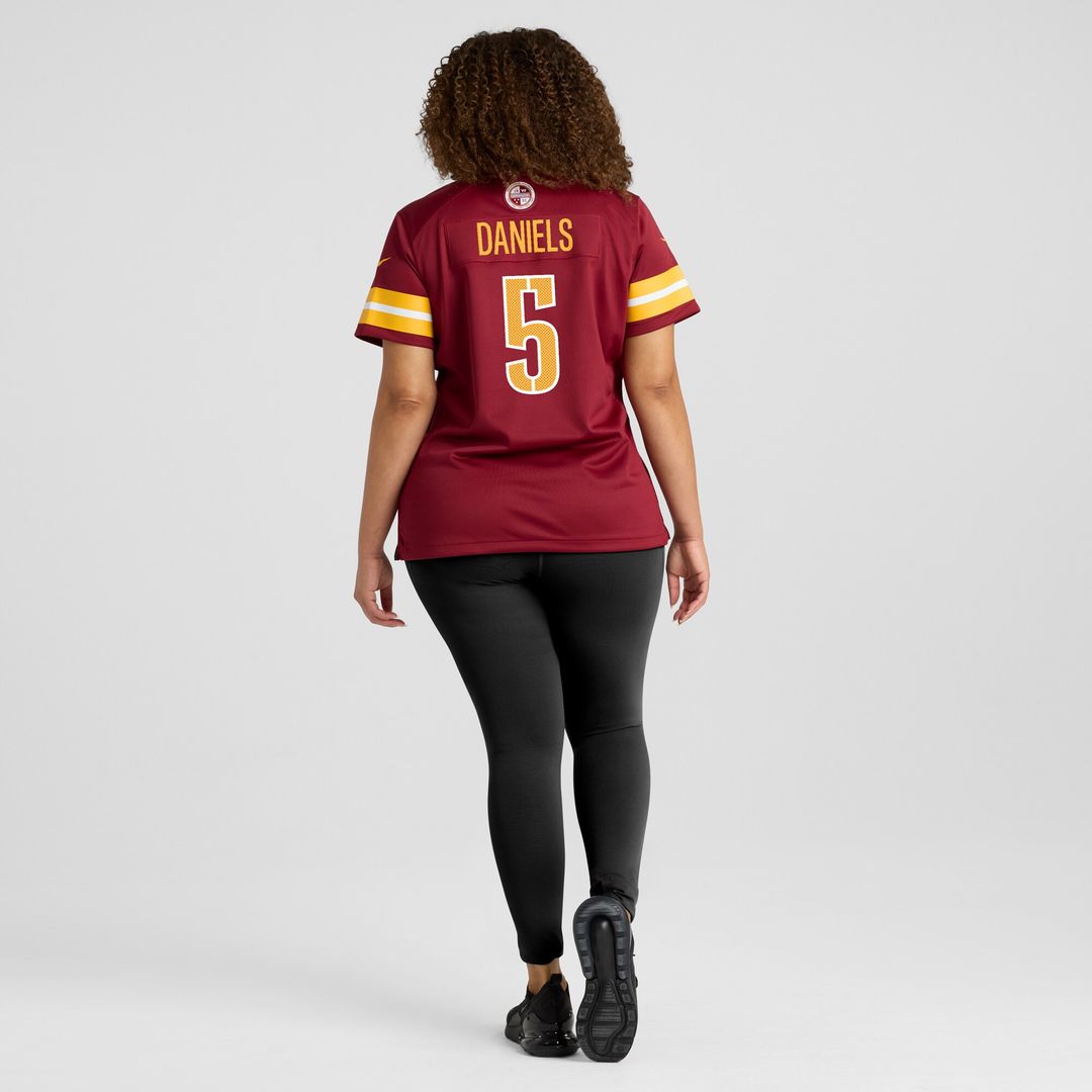 Jayden Daniels Washington Commanders Women's Player Game Jersey - Burgundy