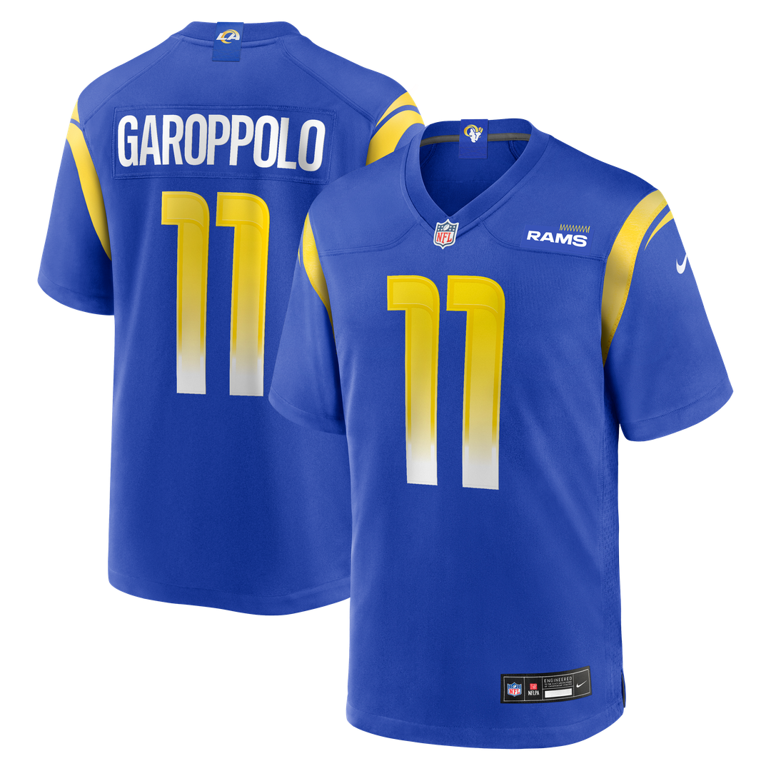 Jimmy Garoppolo Los Angeles Rams Game Jersey - Royal