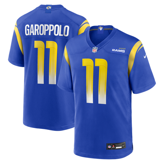 Jimmy Garoppolo Los Angeles Rams Game Jersey - Royal