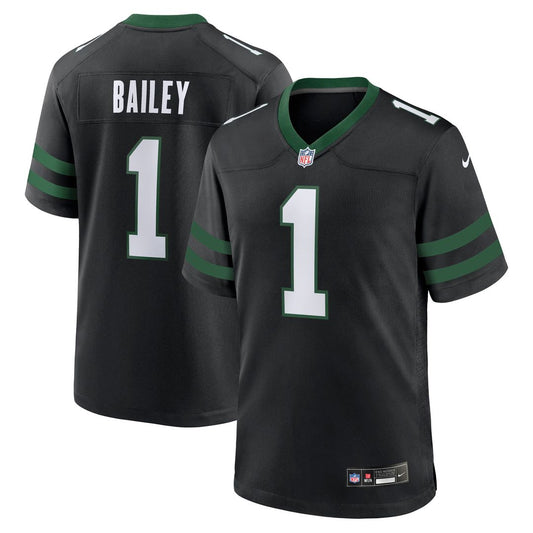 David Bailey New York Jets Alternate Game Player Jersey - Legacy Black