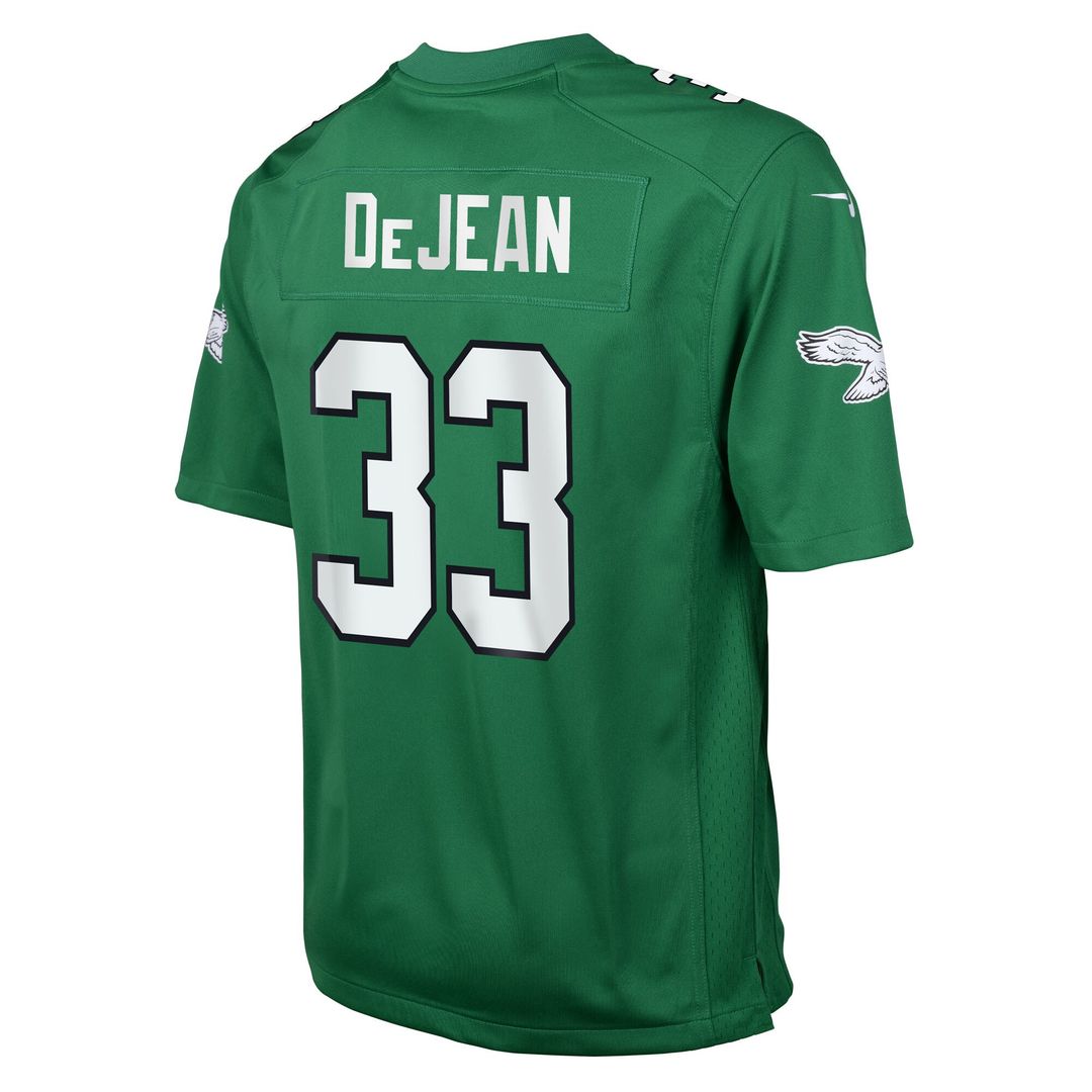 Cooper DeJean Philadelphia Eagles Youth Alternate Game Jersey - Kelly Green
