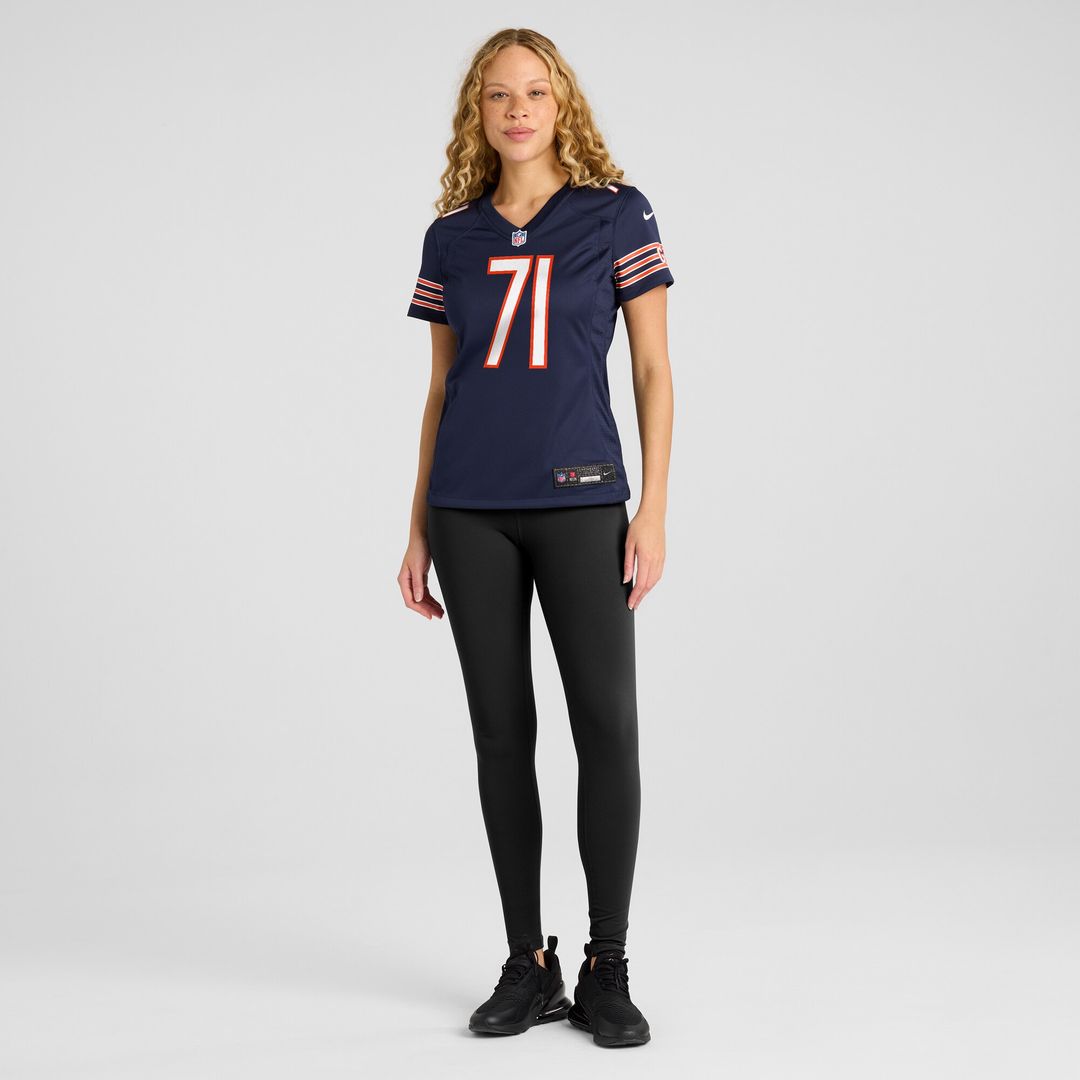 Ryan Bates Chicago Bears Women's Game Jersey - Navy