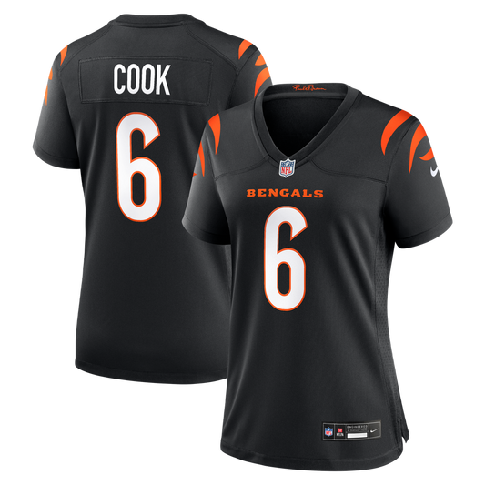 Bryan Cook Cincinnati Bengals Women's Team Game Jersey - Black