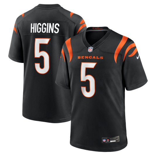 Tee Higgins Cincinnati Bengals Game Player Jersey - Black