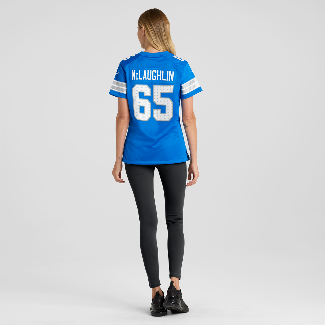 Seth McLaughlin Detroit Lions Women's Team Game Jersey - Blue