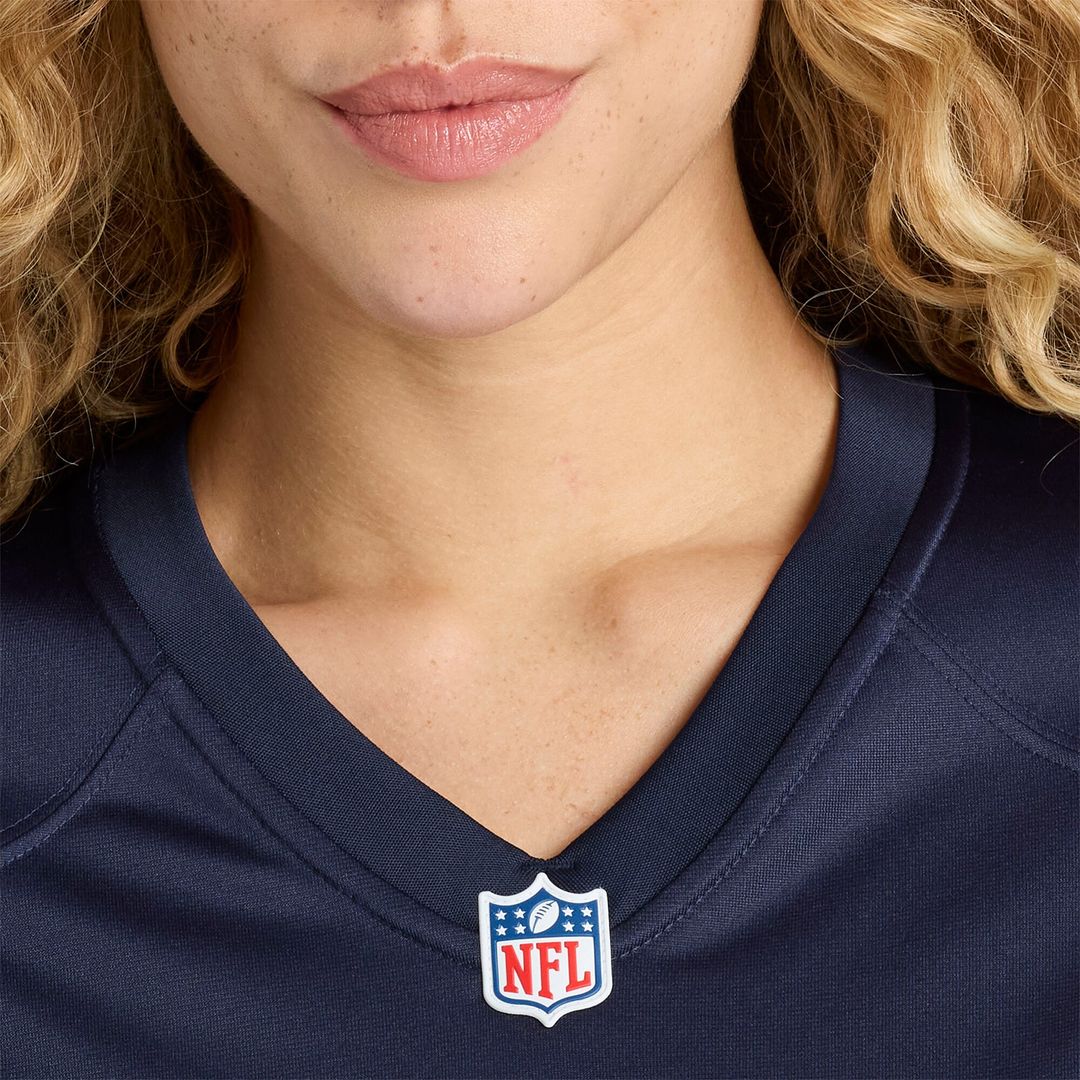 D'Marco Jackson Chicago Bears Women's Team Game Jersey - Navy