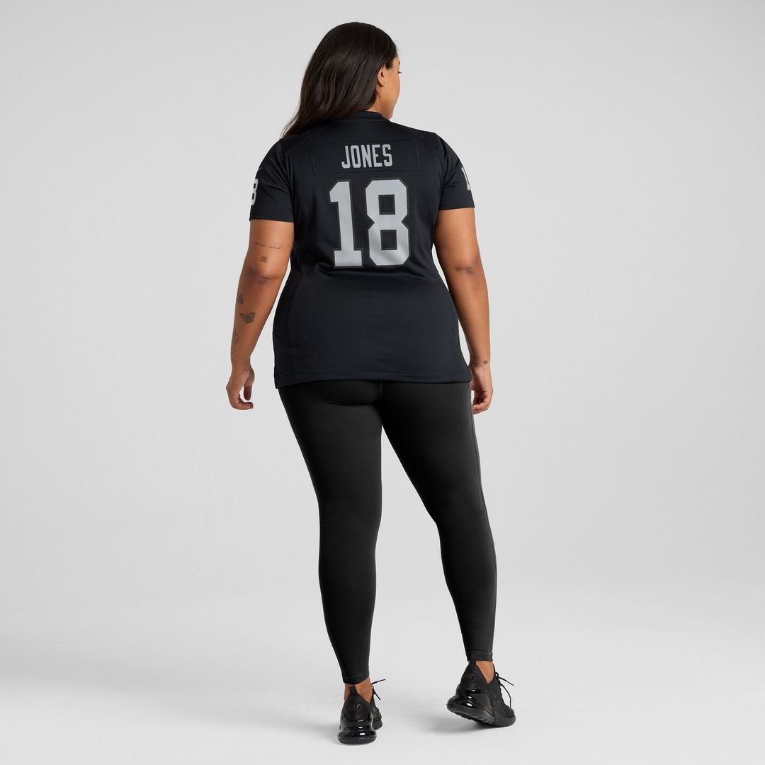 Jack Jones Las Vegas Raiders Women's Game Jersey - Black