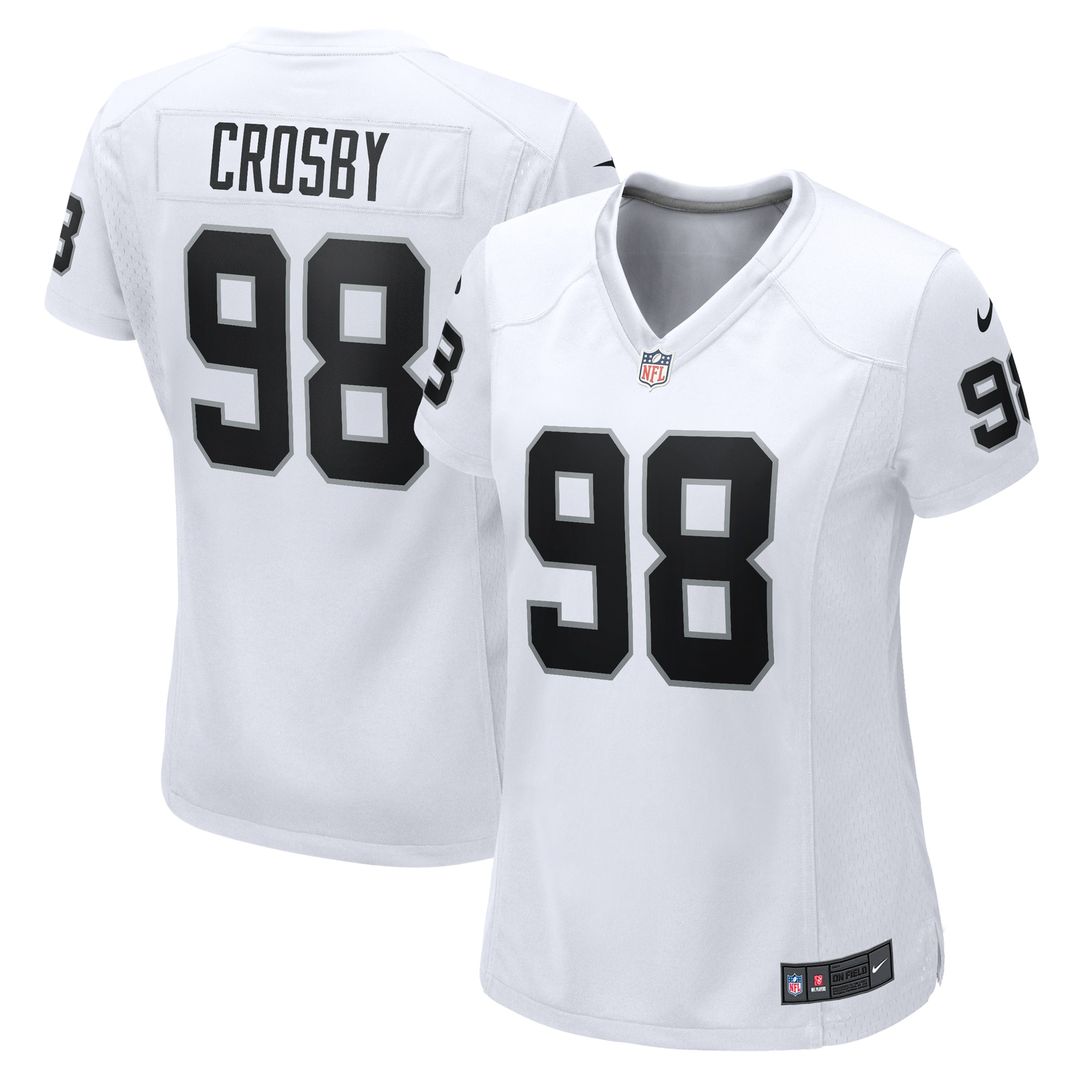 Maxx Crosby Las Vegas Raiders Women's Jersey - Black