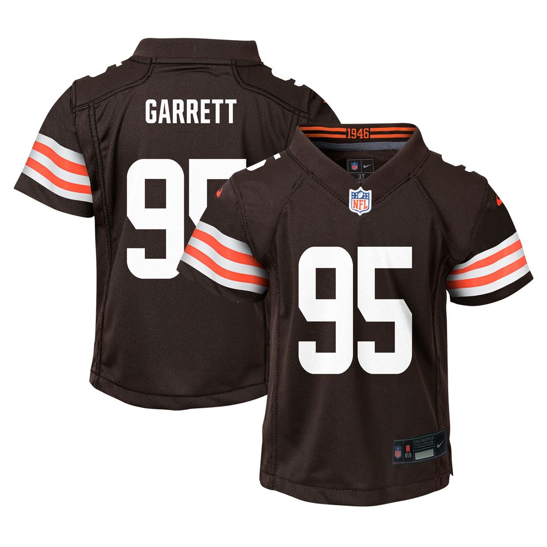 Myles Garrett Cleveland Browns Toddler Game Jersey - Brown