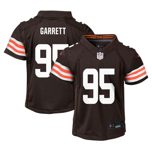 Myles Garrett Cleveland Browns Toddler Game Jersey - Brown