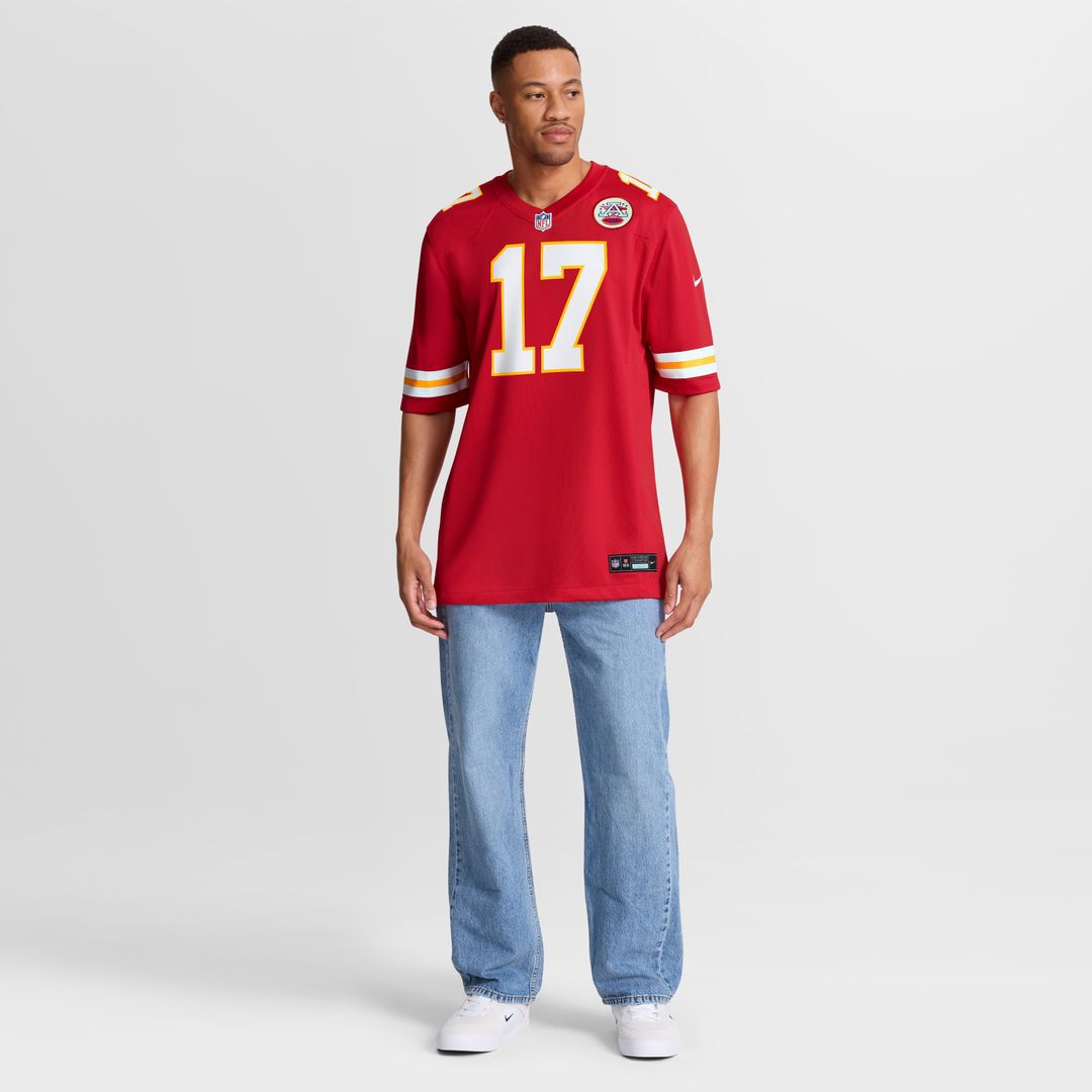 Richie James Kansas City Chiefs Game Jersey - Red