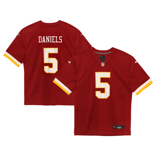 Jayden Daniels Washington Commanders Infant Team Game Jersey - Burgundy