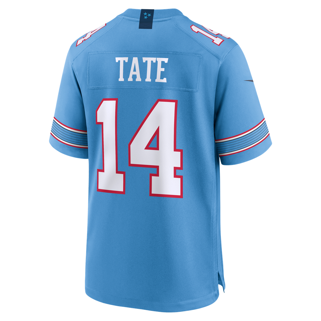Carnell Tate Tennessee Titans 2026 Draft First Round Pick No. 4 Team Game Jersey - Light Blue