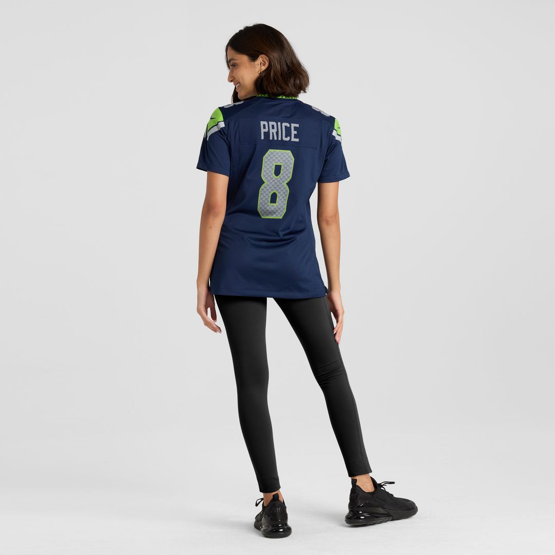 Jadarian Price Seattle Seahawks Women's Team Game Jersey - College Navy