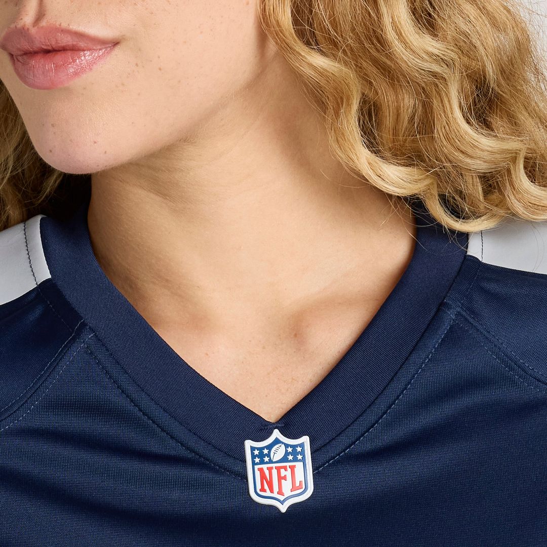 Number 1 Bride Tennessee Titans Women's Game Jersey - Navy