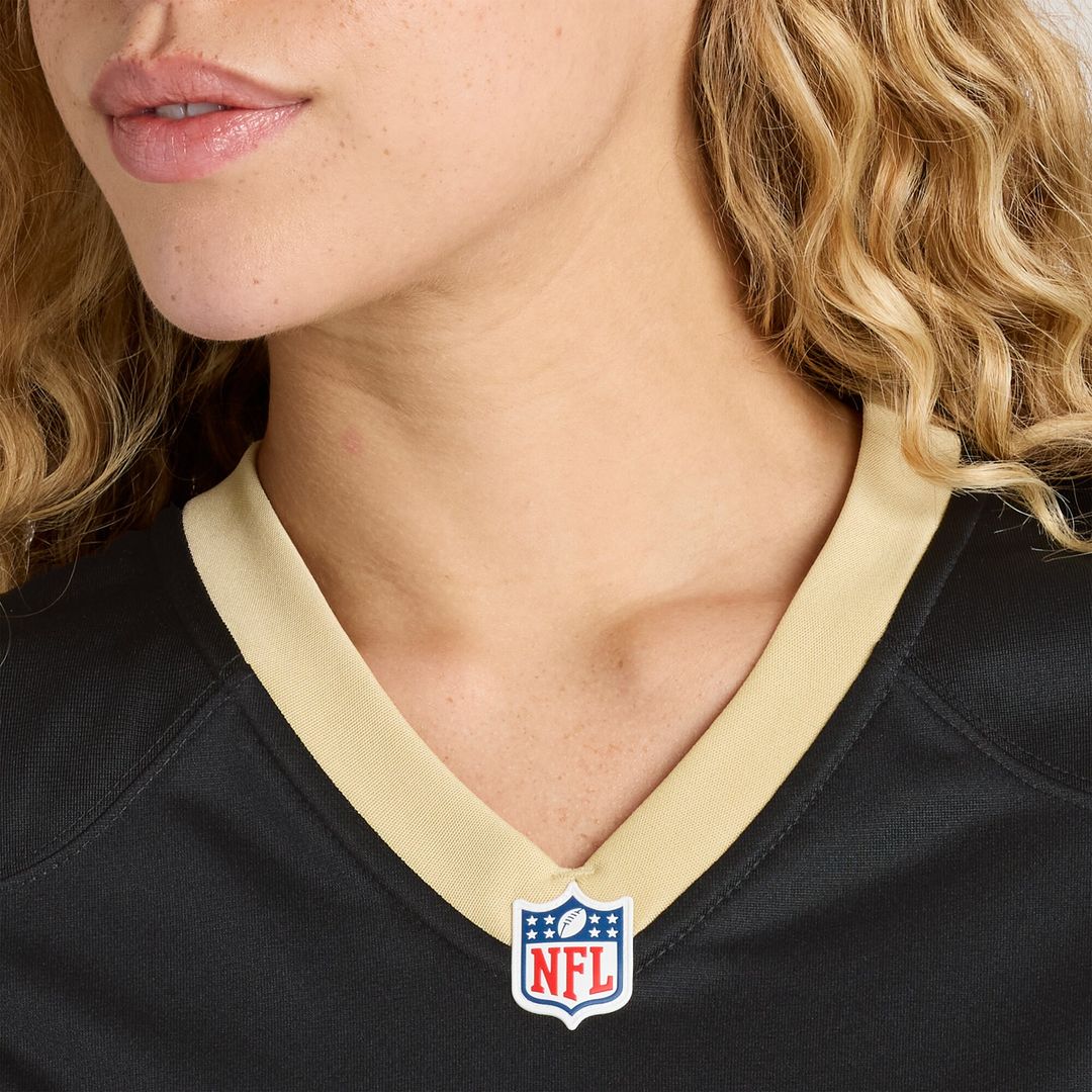 Davon Godchaux New Orleans Saints Women's Team Game Jersey - Black