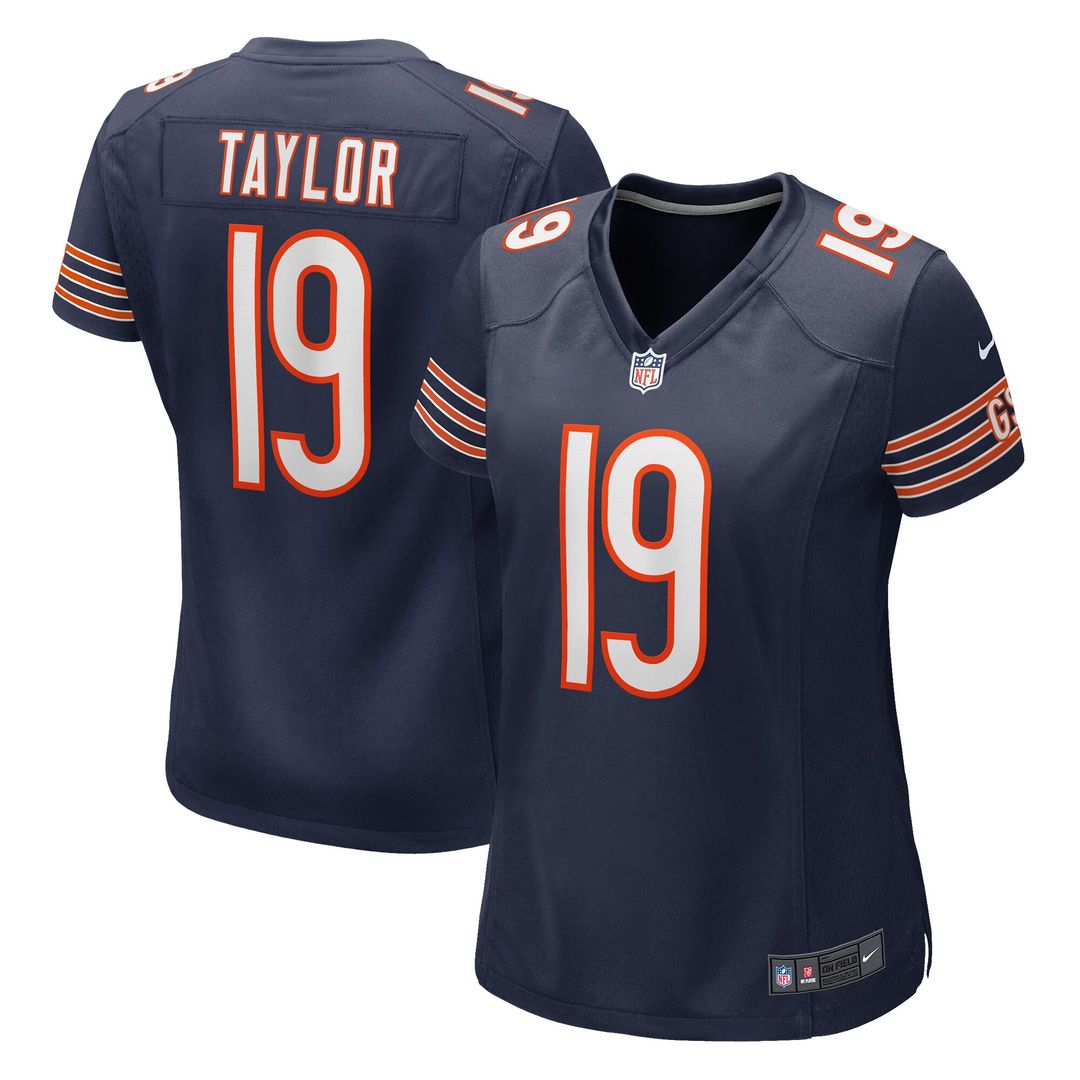 Tory Taylor Chicago Bears Women's Game Jersey - Navy