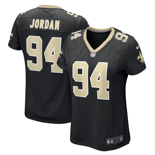 Cameron New Orleans Saints Women's Team Game Jersey - Black