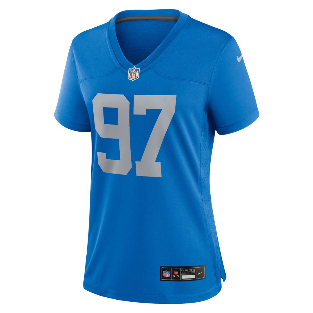 Aidan Hutchinson Detroit Lions Women's Game Jersey - White