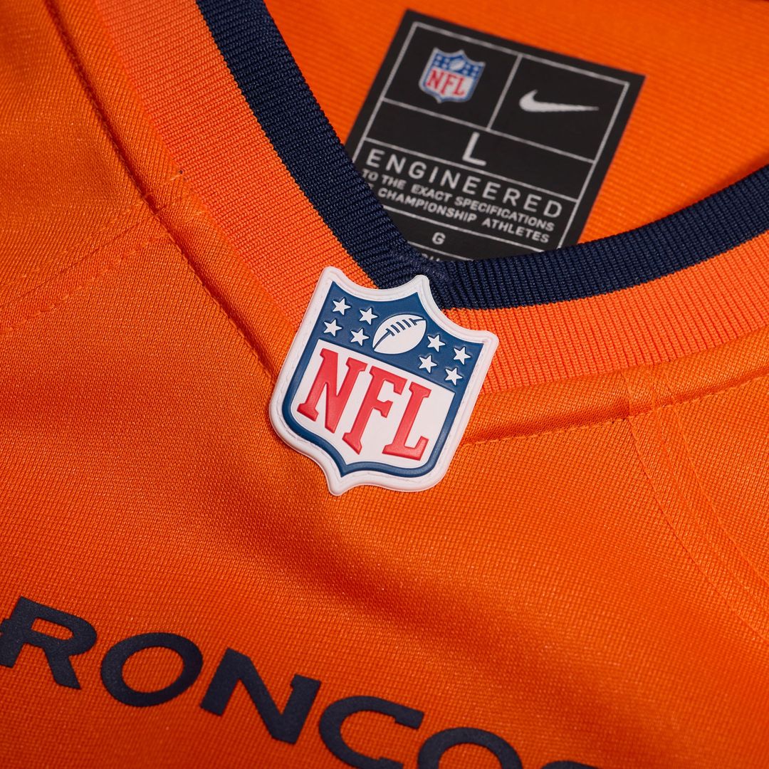 Patrick Surtain II Denver Broncos Team Game Jersey - Orange
