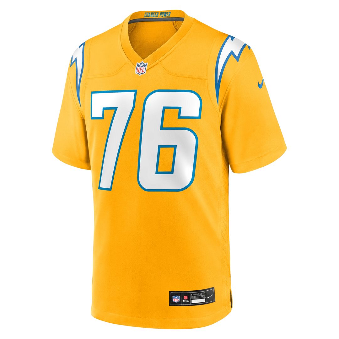 Joe Alt Los Angeles Chargers Player Game Jersey - Powder Blue