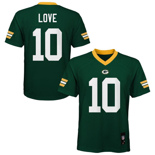 Love Green Bay Packers Outerstuff Preschool Replica Player Jersey - Green