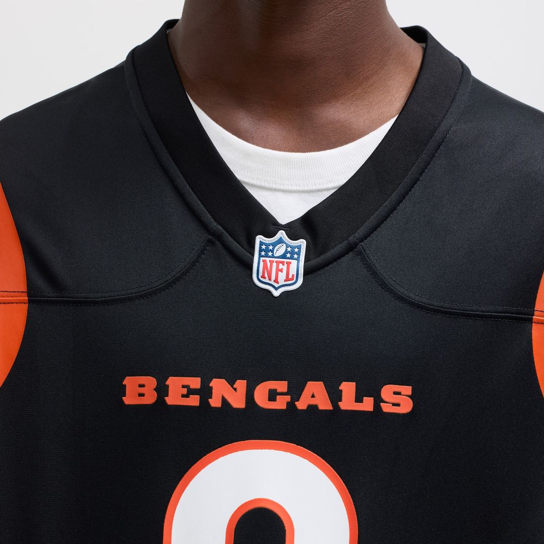 Joe Burrow Cincinnati Bengals Alternate Game Jersey - Orange