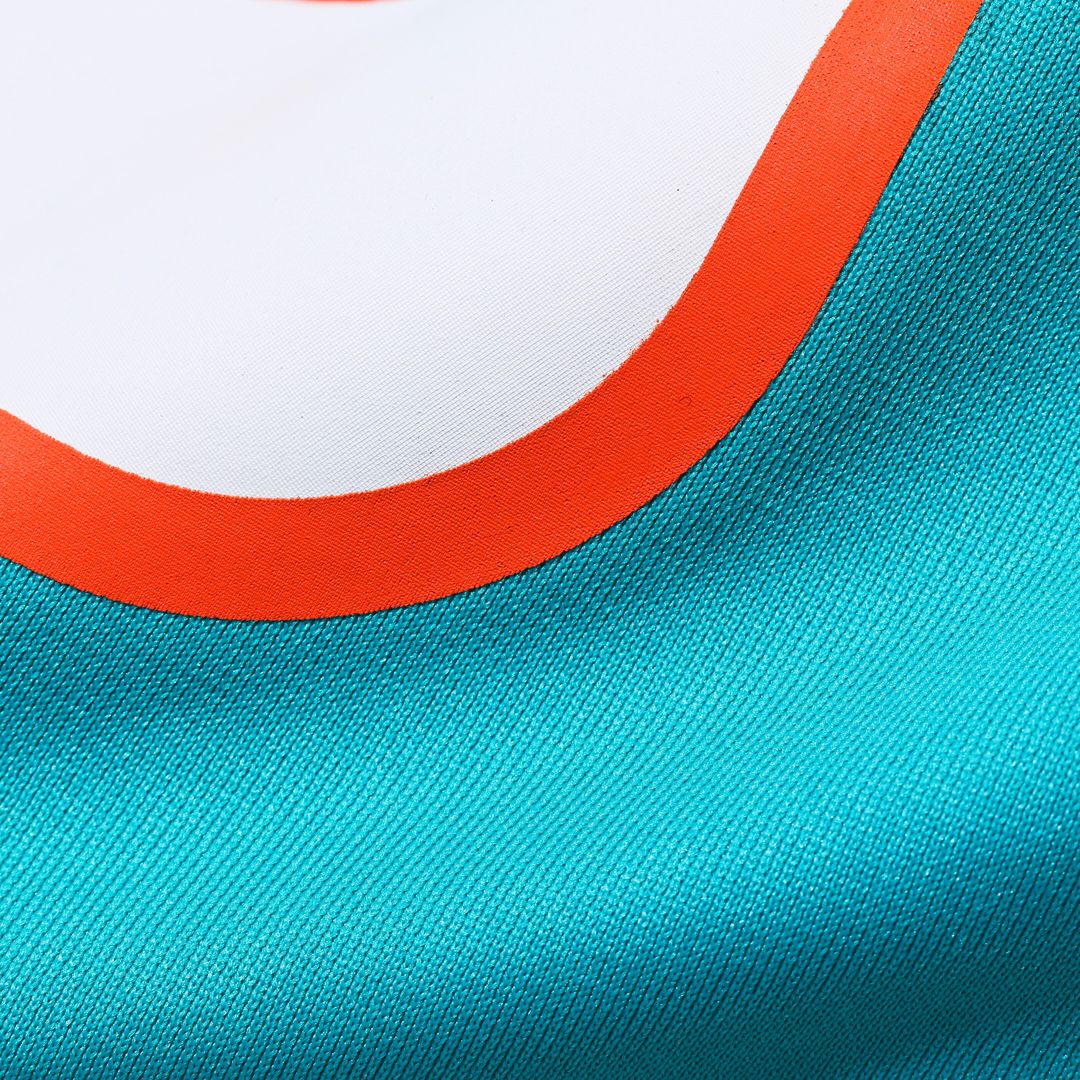 Chop Robinson Miami Dolphins Player Game Jersey - Aqua