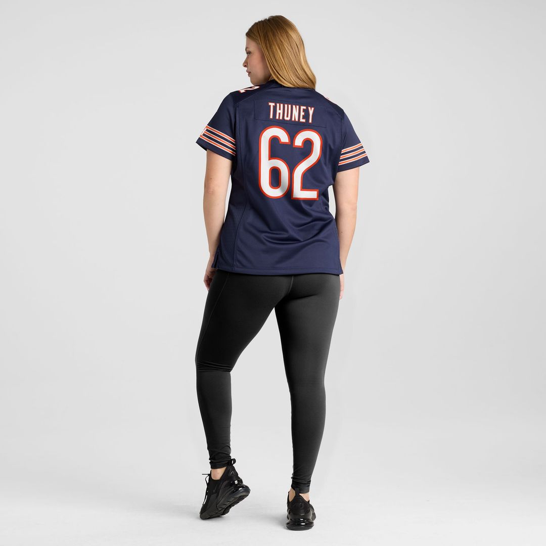 Joe Thuney Chicago Bears Women's Team Game Jersey - Navy