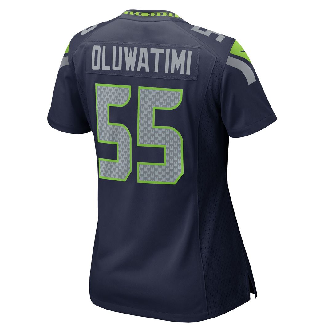 Olu Oluwatimi Seattle Seahawks Women's Team Game Jersey - College Navy