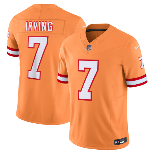 Bucky Irving Tampa Bay Buccaneers Alternate 2 Throwback Vapor F.U.S.E. Limited Jersey - Orange