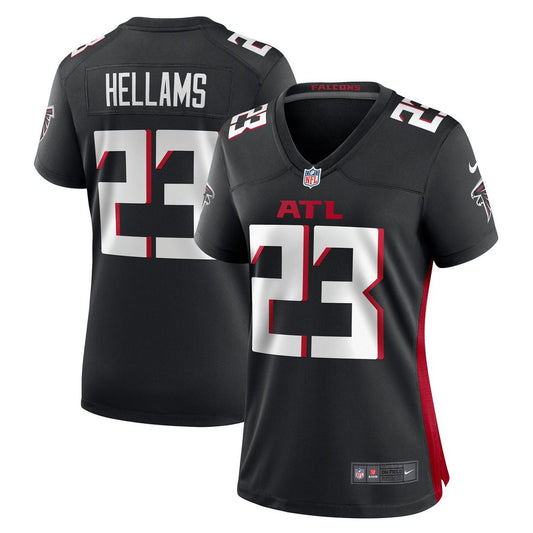 DeMarcco Hellams Atlanta Falcons Women's Game Jersey - Black