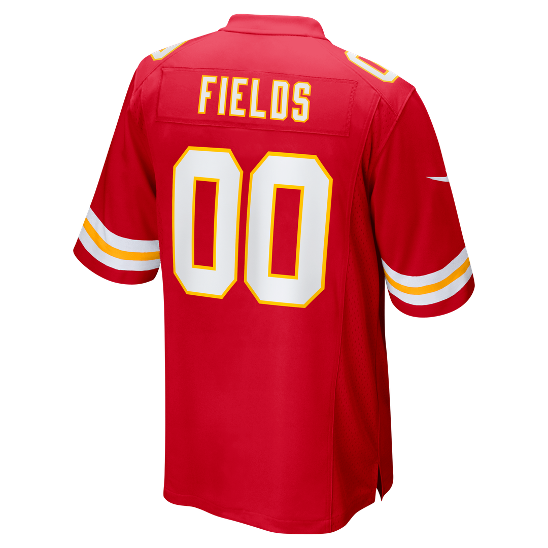Justin Fields Kansas City Chiefs Game Jersey - Red