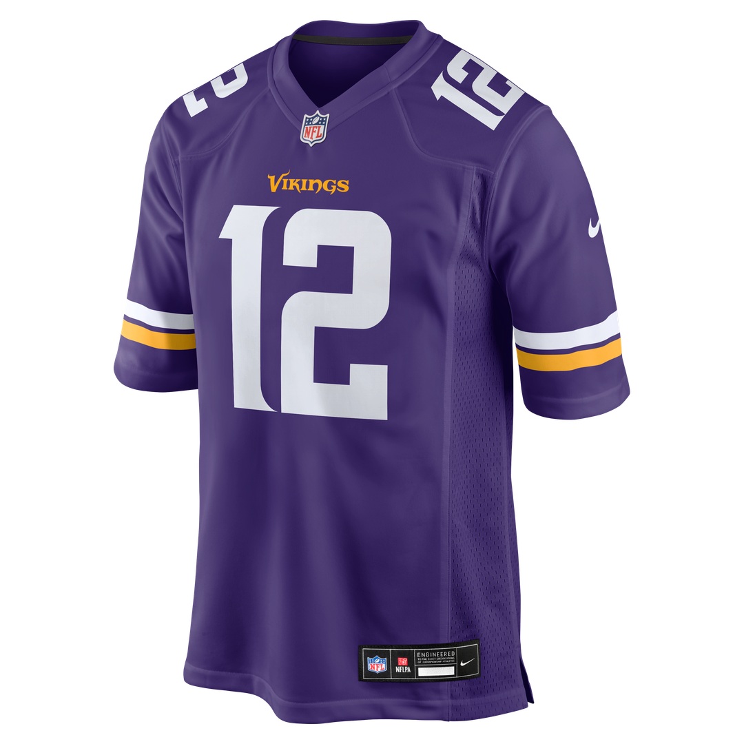 Max Brosmer Minnesota Vikings Team Game Jersey - Purple