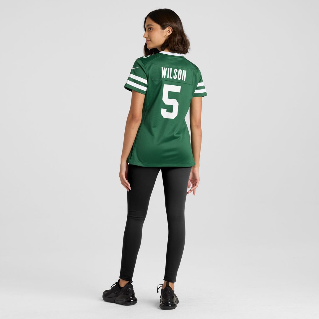 Garrett Wilson New York Jets Women's Game Jersey - Legacy White