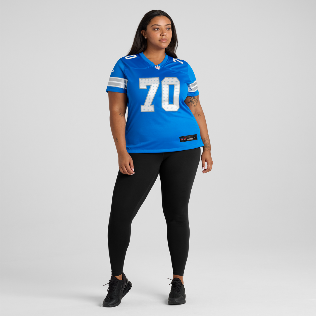 Juice Scruggs Detroit Lions Women's Team Game Jersey - Blue