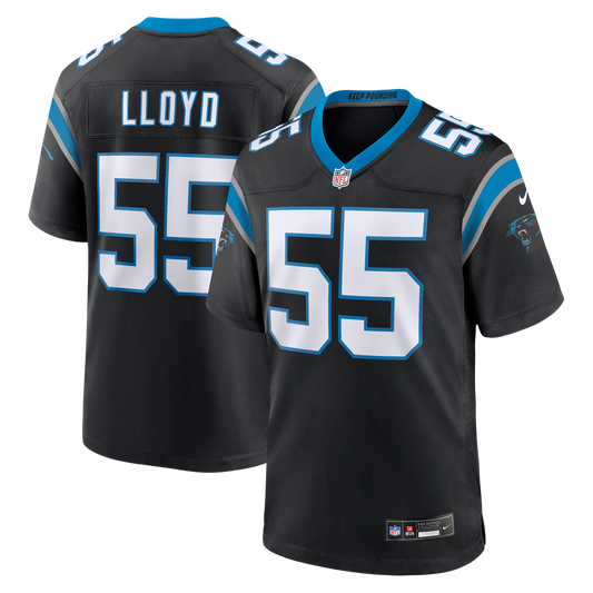 Devin Lloyd Carolina Panthers Team Game Jersey - Black