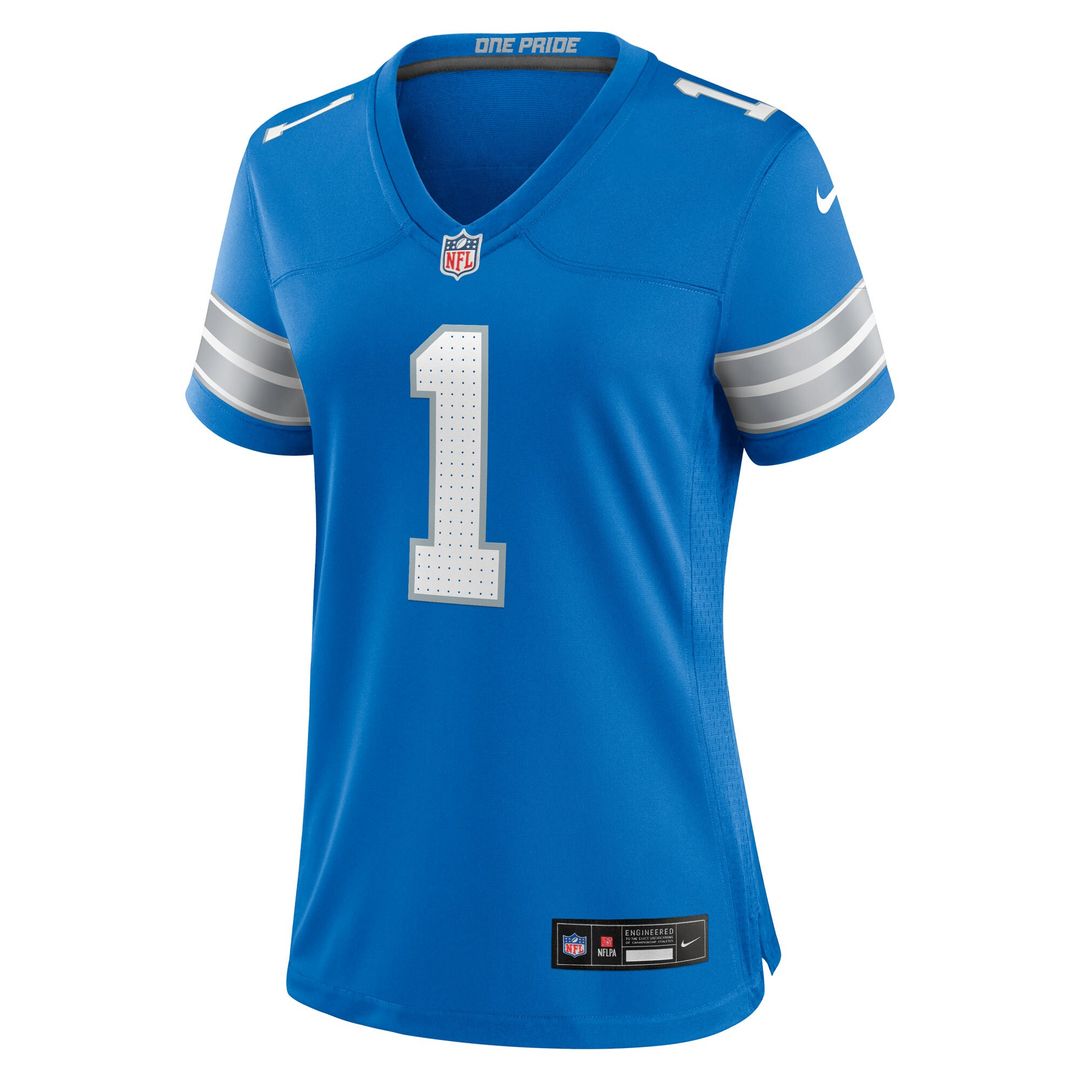 Jameson Williams Detroit Lions Women's 2nd Alternate Game Player Jersey - Black