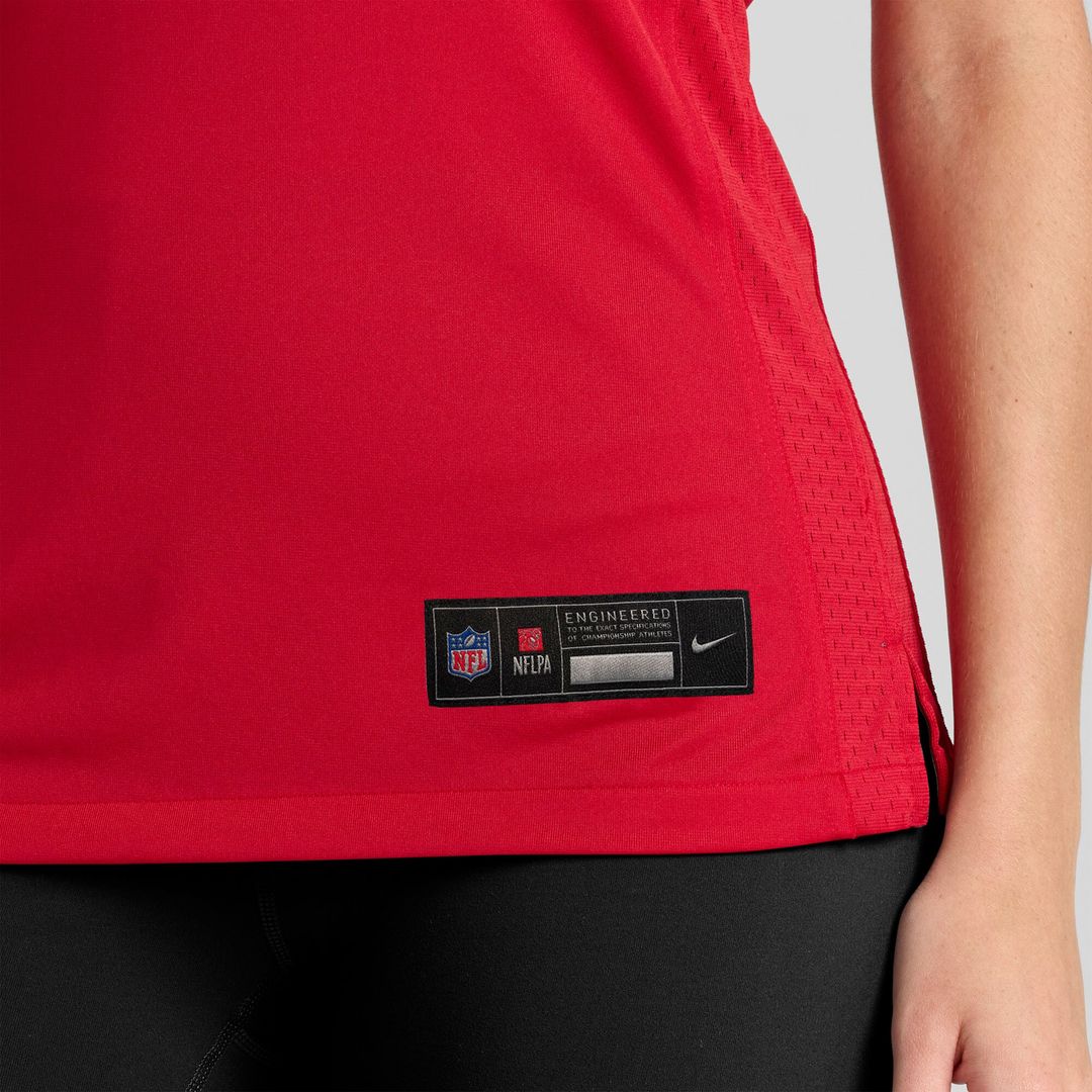 Upton Stout San Francisco 49ers Women's Team Game Jersey - Scarlet