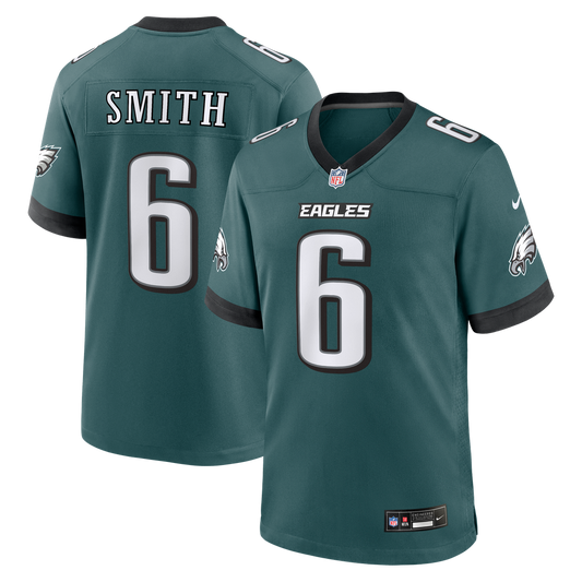 DeVonta Smith Philadelphia Eagles Team Game Jersey - Midnight Green