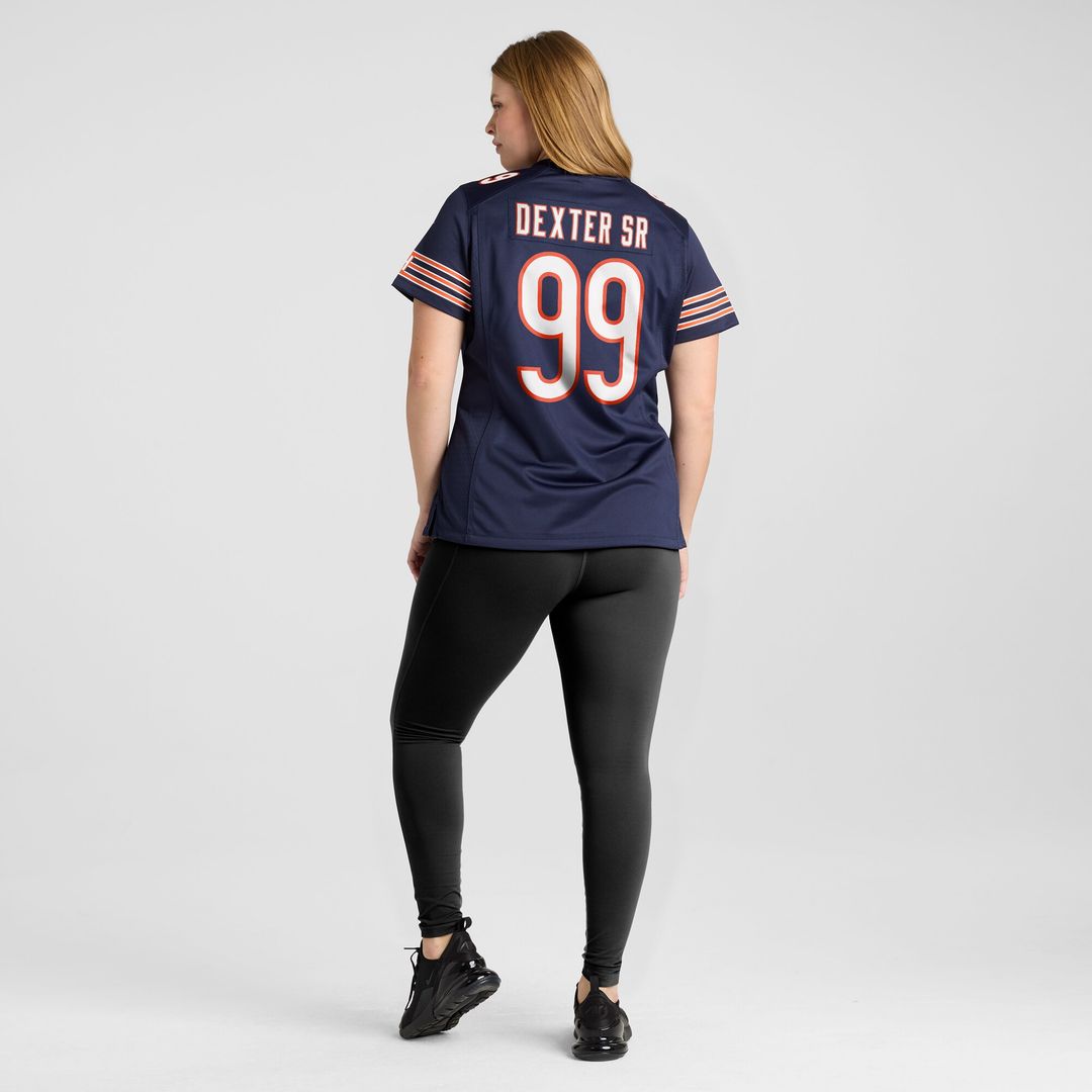 Gervon Dexter Sr. Chicago Bears Women's Game Jersey - Navy