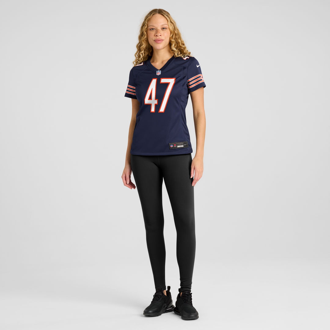 Ruben Hyppolite II Chicago Bears Women's Team Game Jersey - Navy