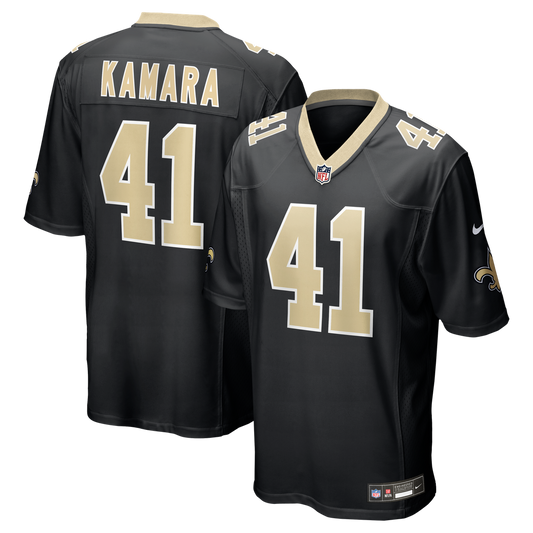 Alvin Kamara New Orleans Saints Game Jersey - Black