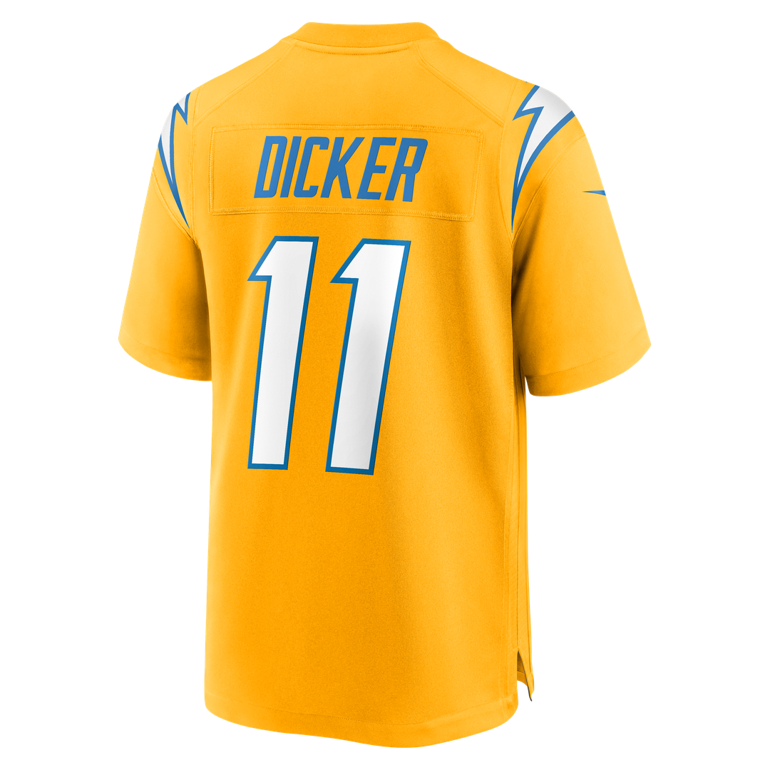 Cameron Dicker Los Angeles Chargers Alternate Game Jersey - Gold