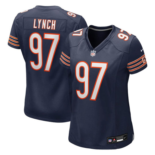 James Lynch Chicago Bears Women's Team Game Jersey - Navy