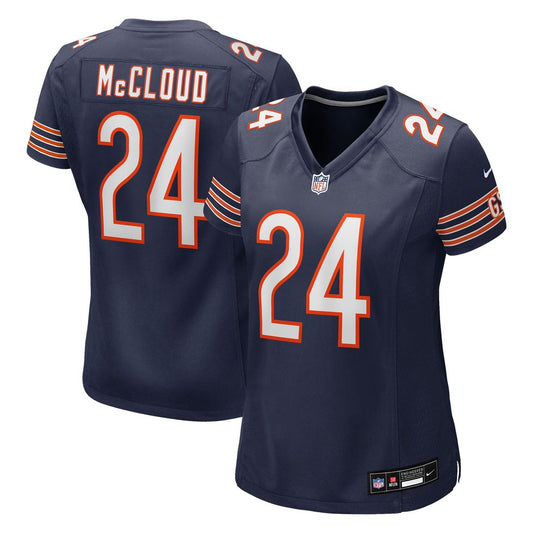 Nick McCloud Chicago Bears Women's Team Game Jersey - Navy