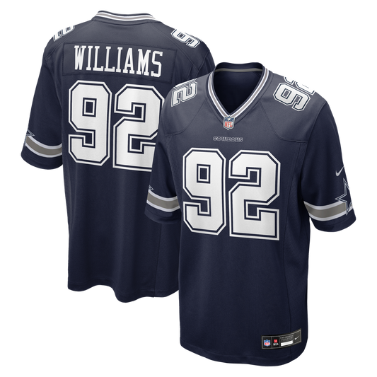 Quinnen Williams Dallas Cowboys Team Game Jersey - Navy