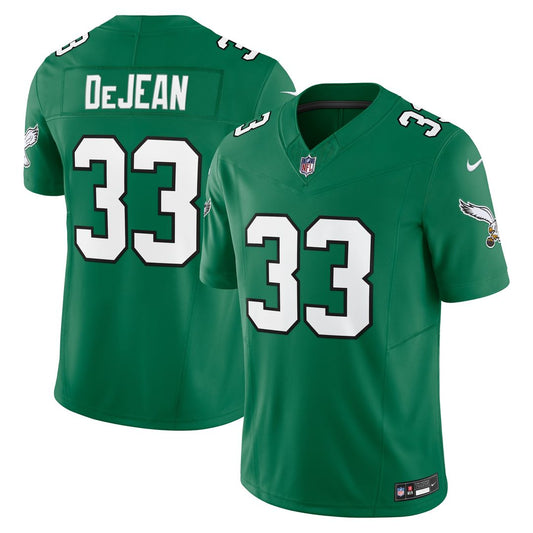 Cooper DeJean Philadelphia Eagles Alternate 2 Vapor F.U.S.E. Limited Jersey - Kelly Green